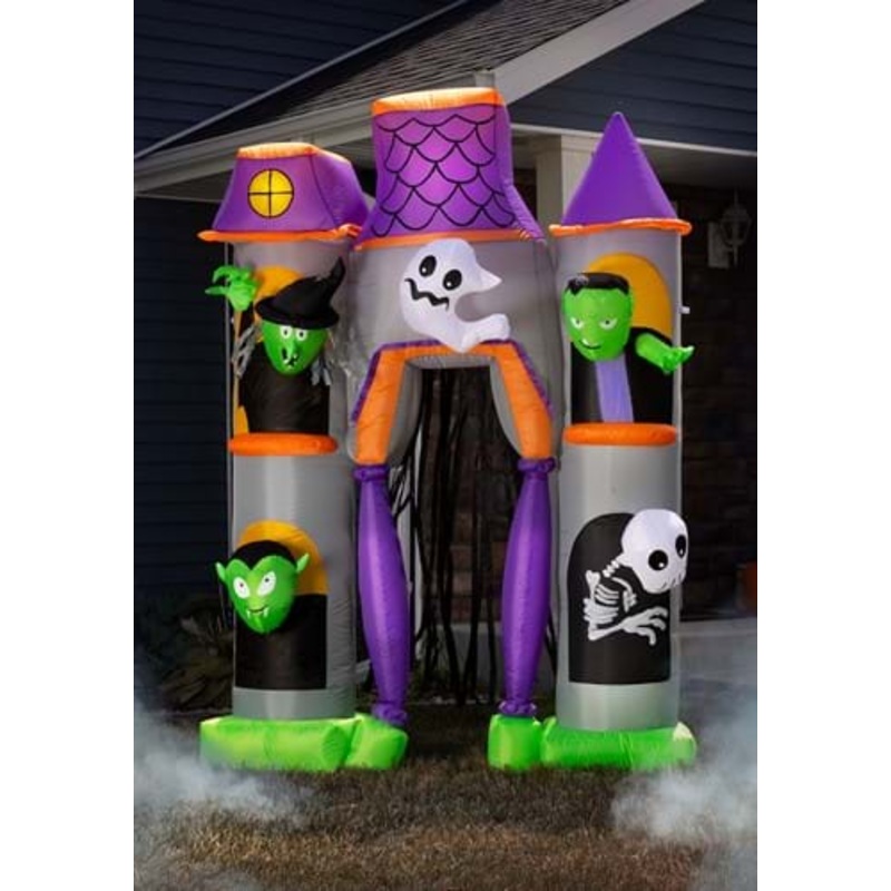 10FT Monster House Inflatable Halloween Decoration Standard
