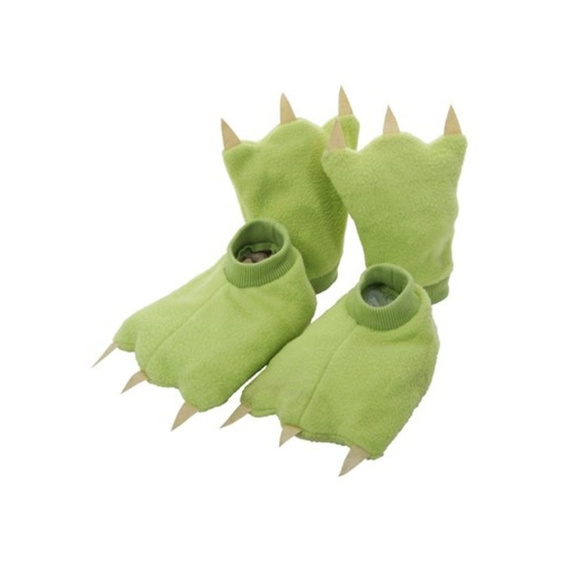 Child Dinosaur Hands & Feet Costume Accessory Kit Standard
