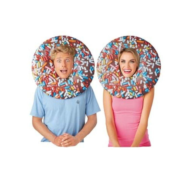Chocolate Sprinkle Adult Donut Mask Standard
