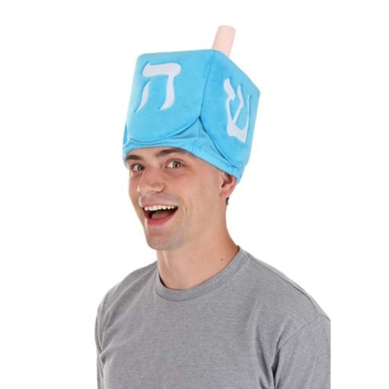 Dreidel Plush Costume Hat Standard