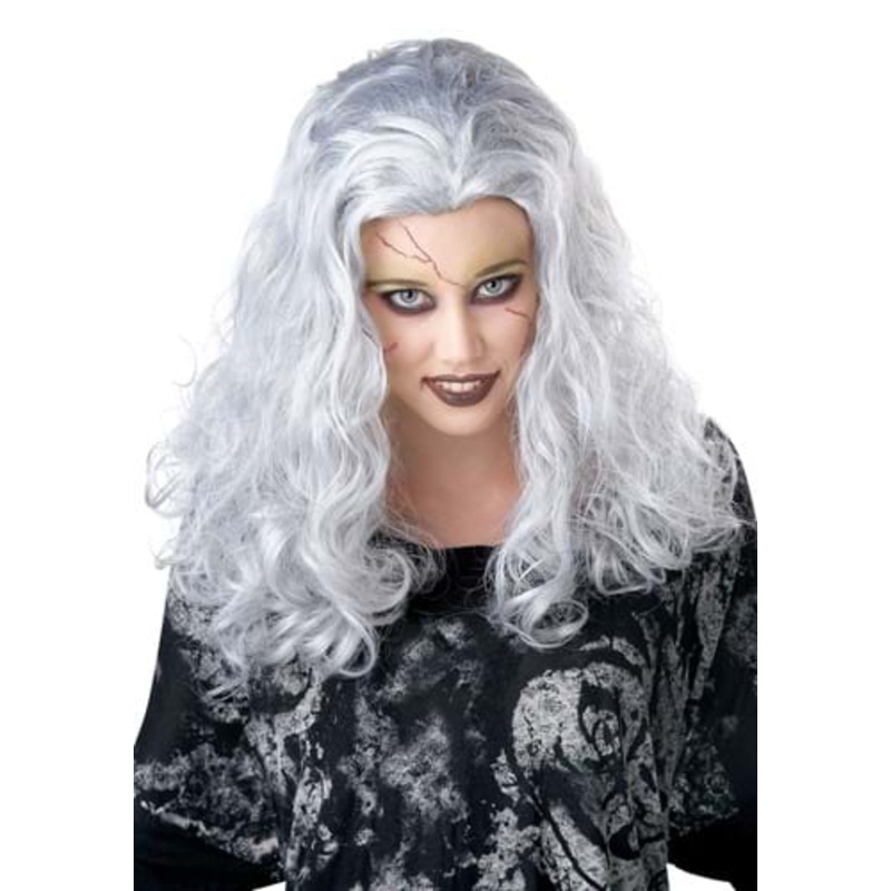 Ghostly White Wig for Women Standard