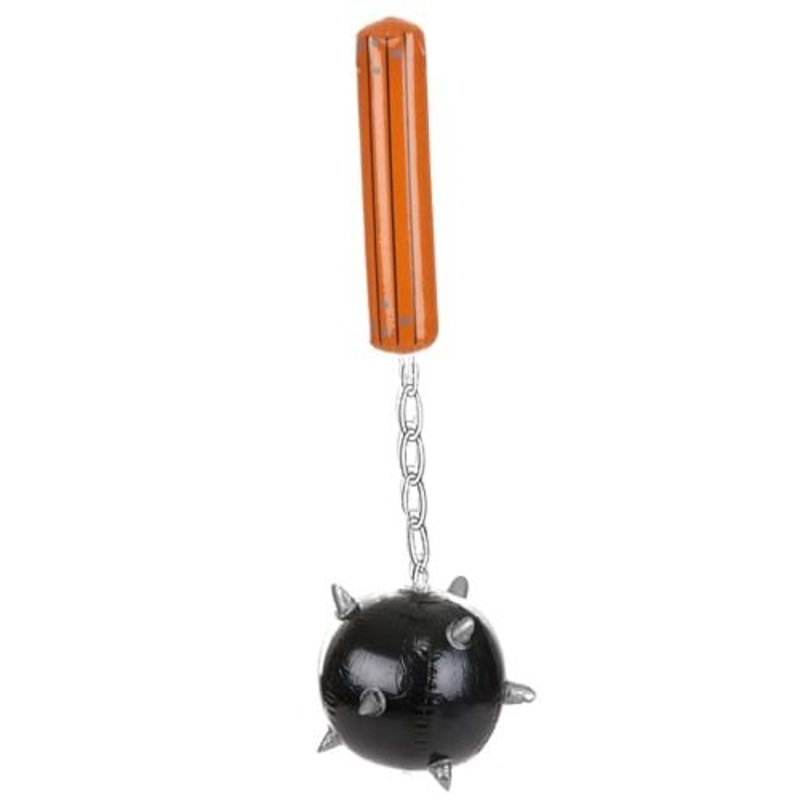 Inflatable Spiked Mace Prop Accessory Standard
