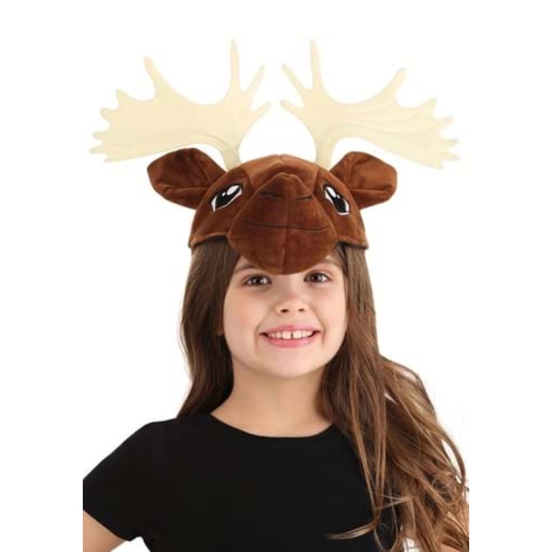 Soft Moose Headband Costume Accessory Standard