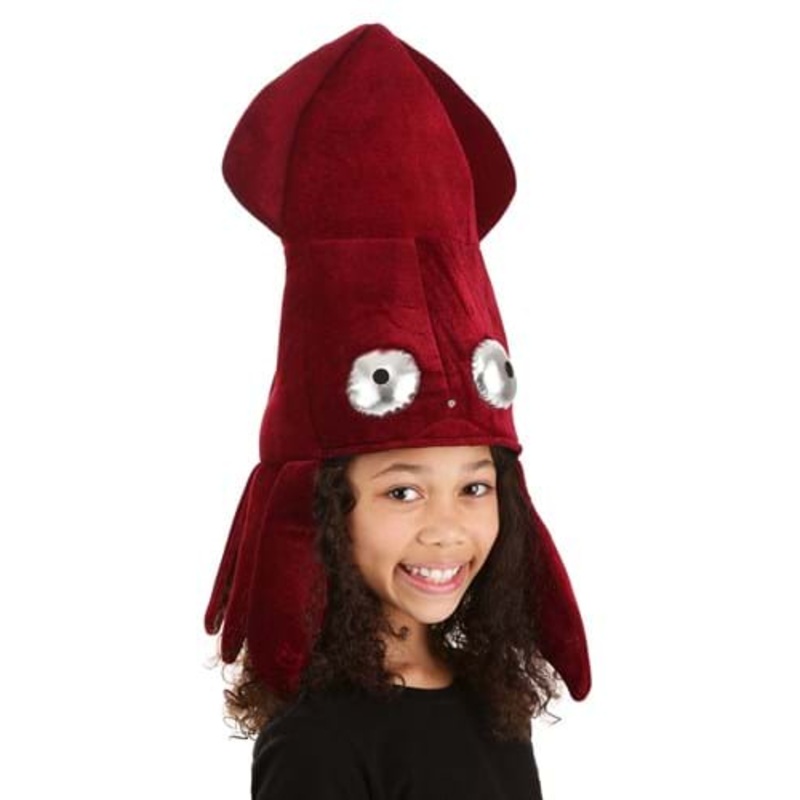 Squid Sprazy Toy Hat Standard