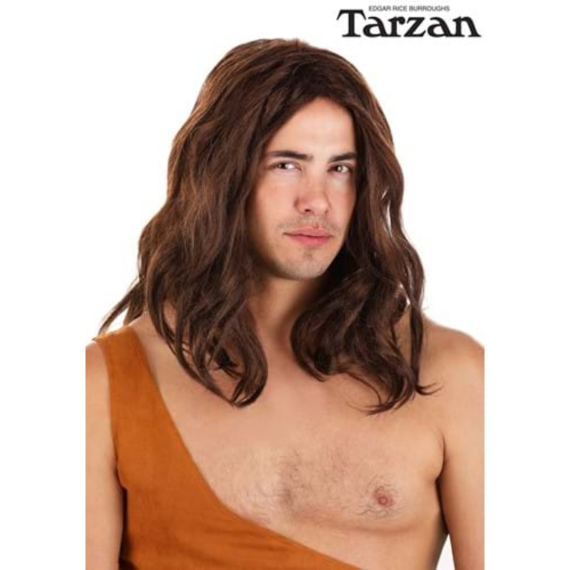 Tarzan Adult Brown Wig Standard