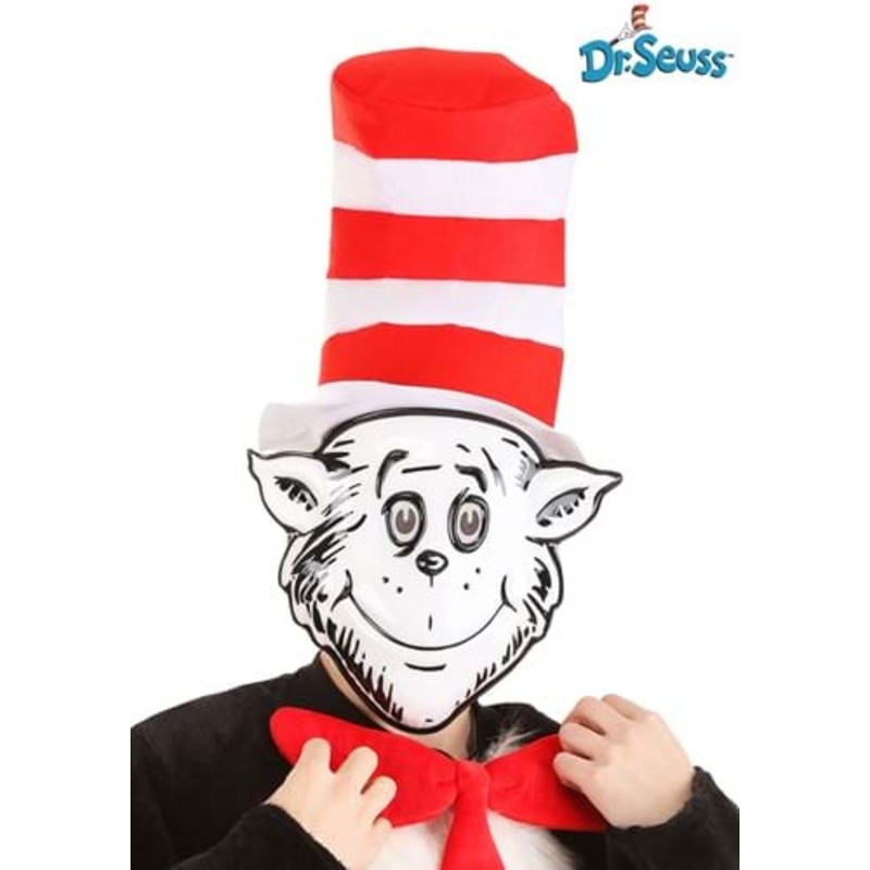The Cat in the Hat Vacuform Mask & Hat Kit  Standard