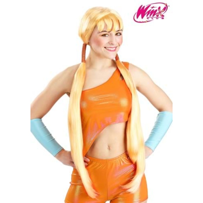 Winx Club Stella Costume Wig for Women Standard