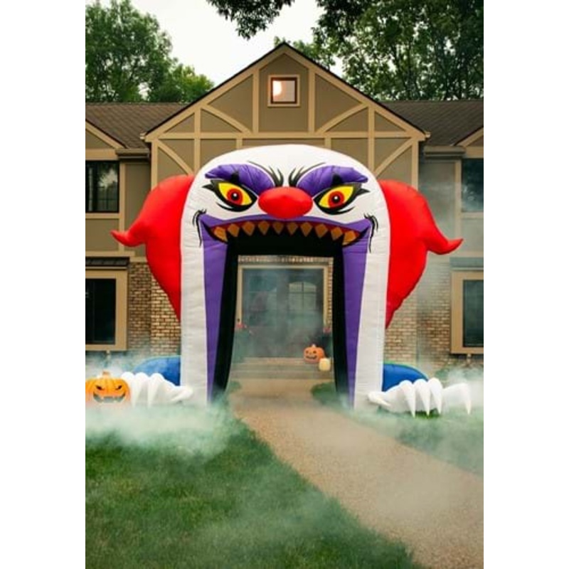 9.5FT Evil Clown Inflatable Archway Decoration Standard