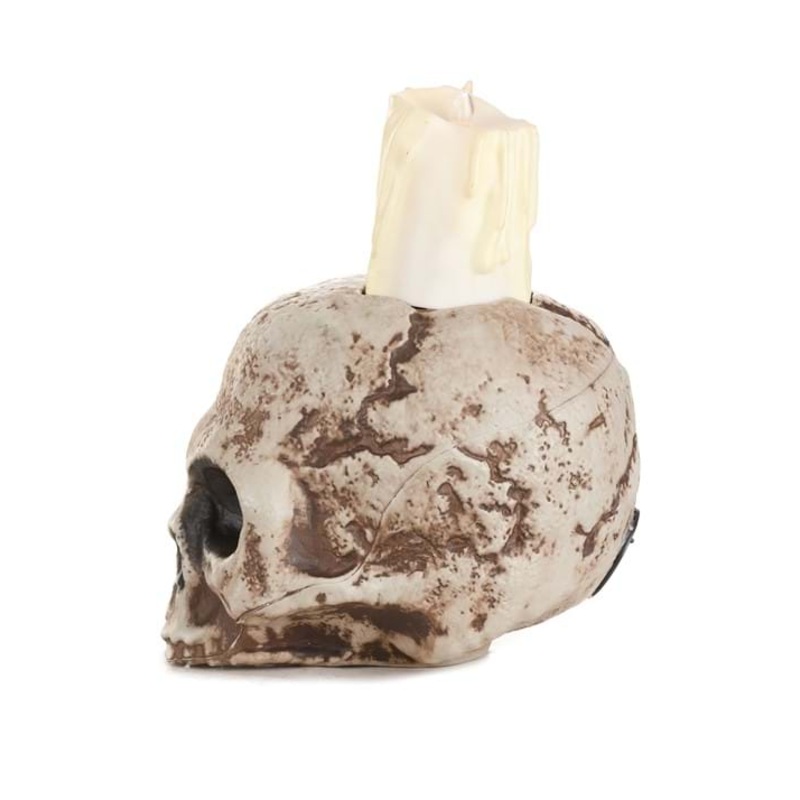 Ancient Skull Candle Halloween Decoration Standard