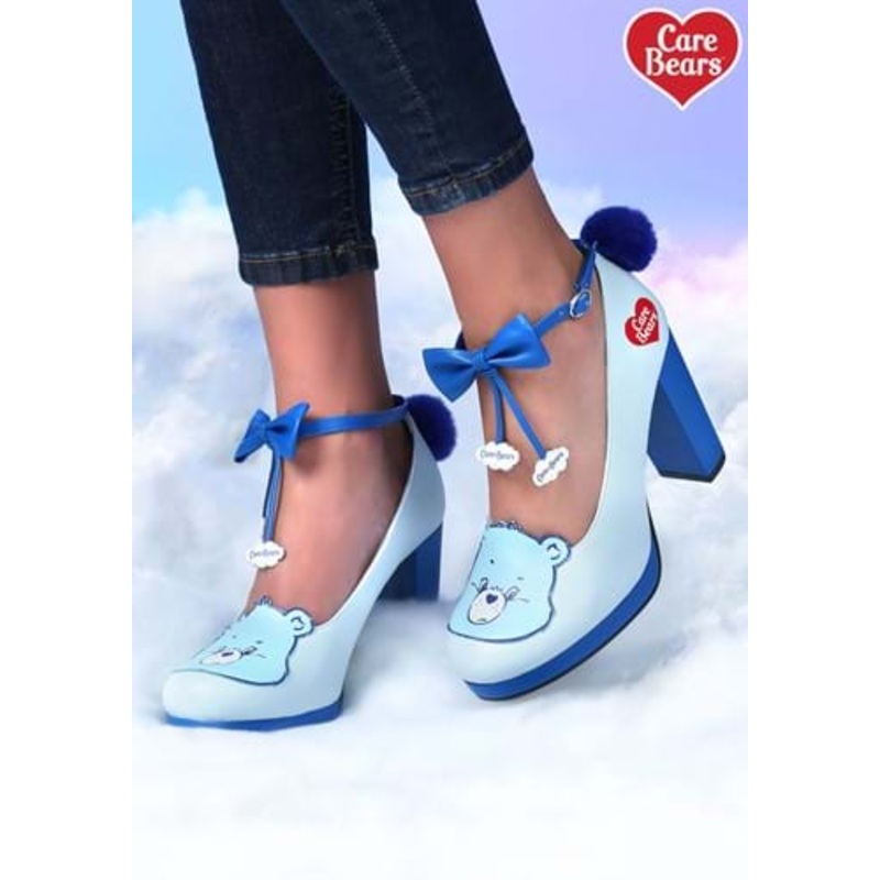 Care Bears Grumpy Bear Low Heels for Women Size 5