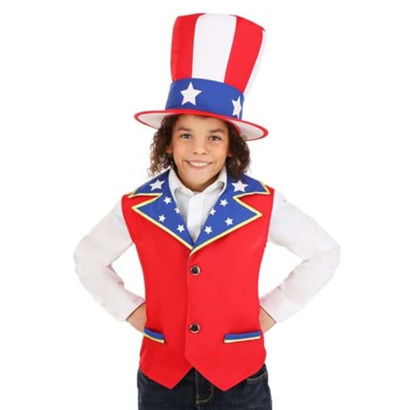 Kid's 4th of July Costume Accessory Kit Small