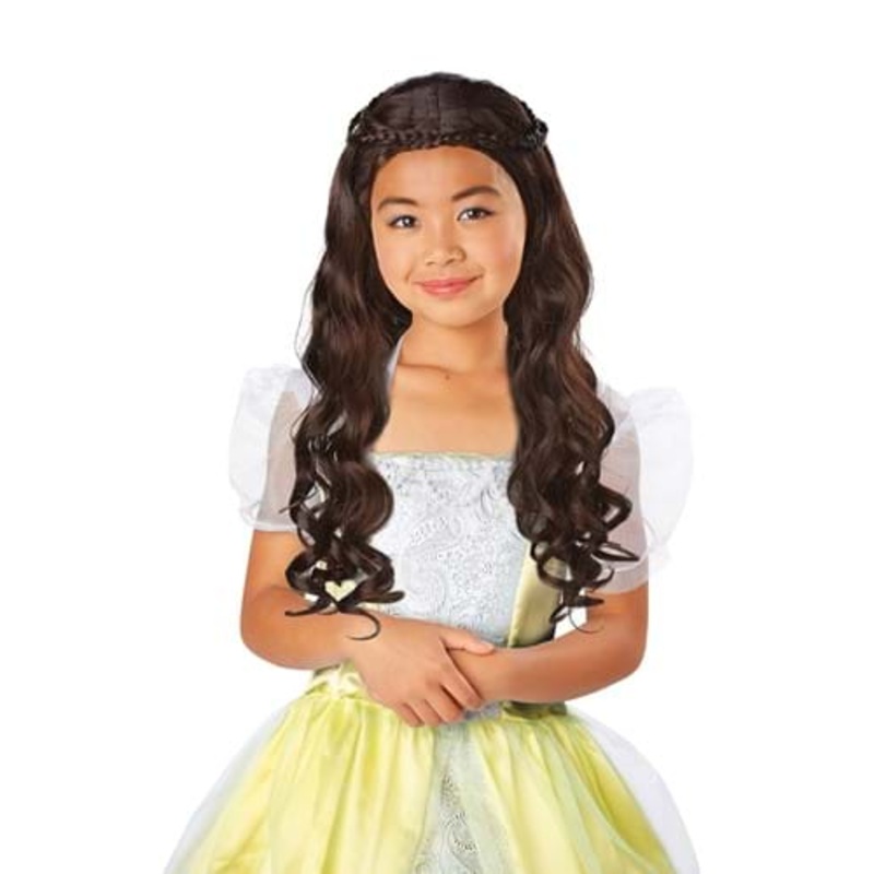 Kids Brown Enchanted Princess Wig Standard