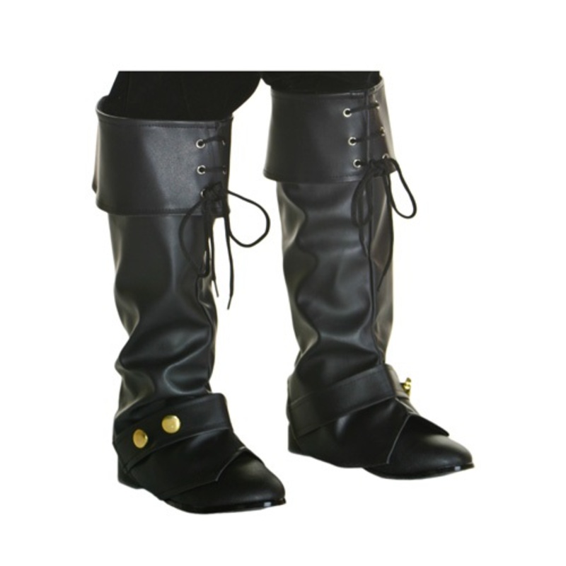 Kids Deluxe Pirate Boot Tops Standard