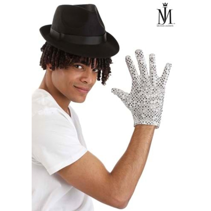 Moonwalk Michael Jackson Glove & Hat Kit for Adults Standard