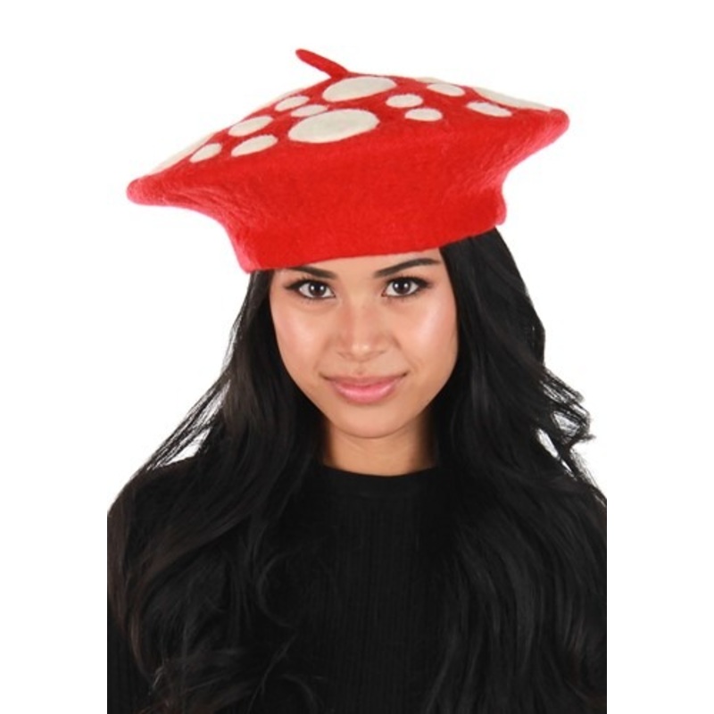 Mushroom Heartfelted Red Costume Hat Standard