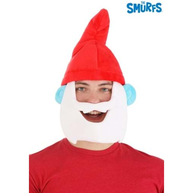 Papa Smurf Hat for Adults Standard