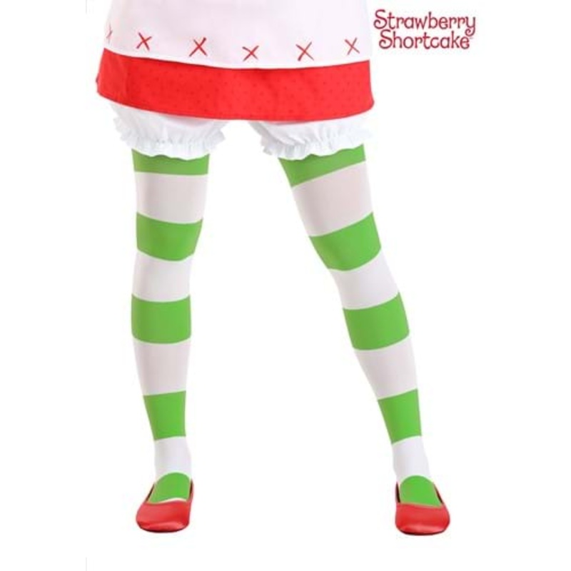 Strawberry Shortcake Costume Tights for Women Standard