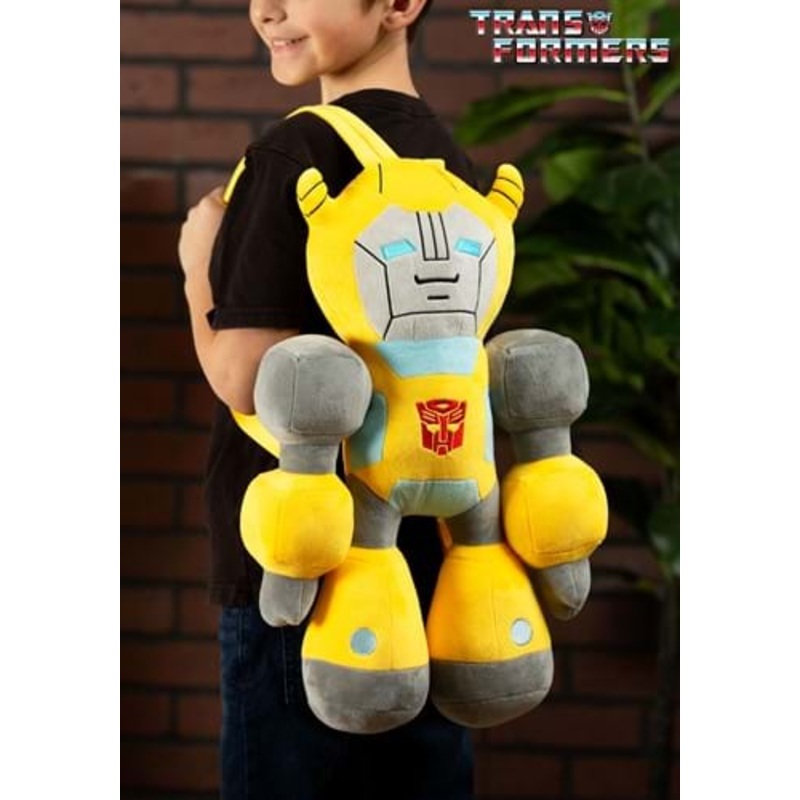 Transformers Bumblebee Soft Plush Backpack Standard