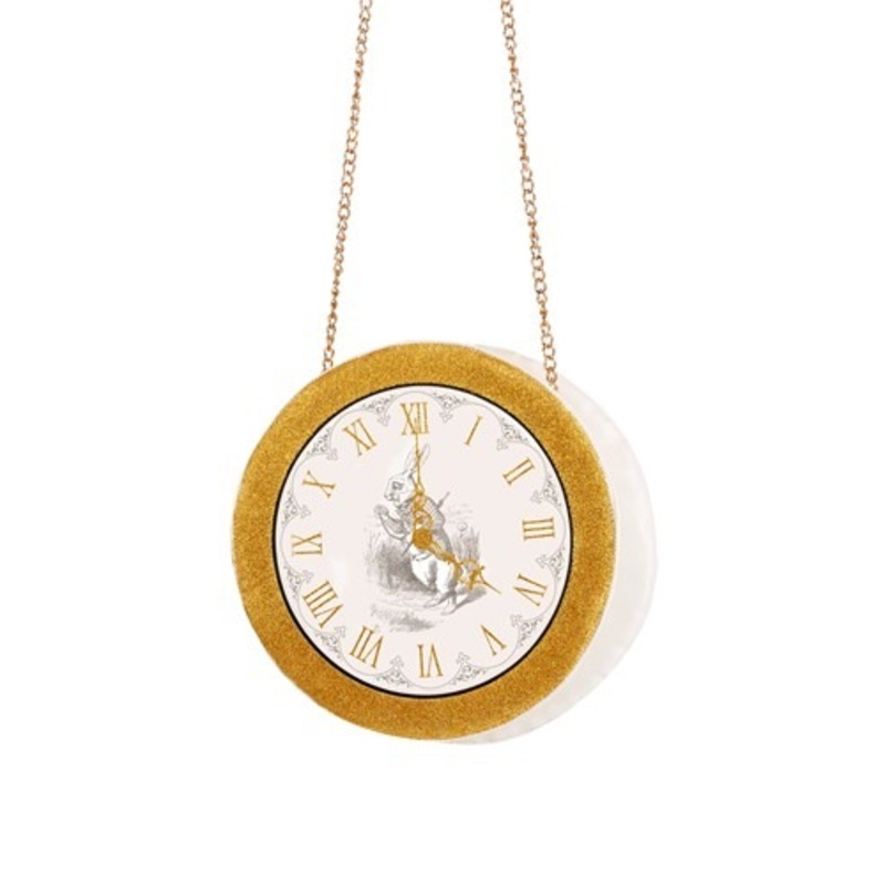 White Rabbit Clock Purse Standard
