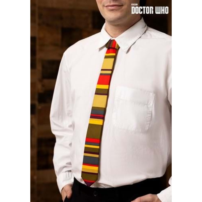 Adult Doctor Who Fourth Doctor Tie Standard