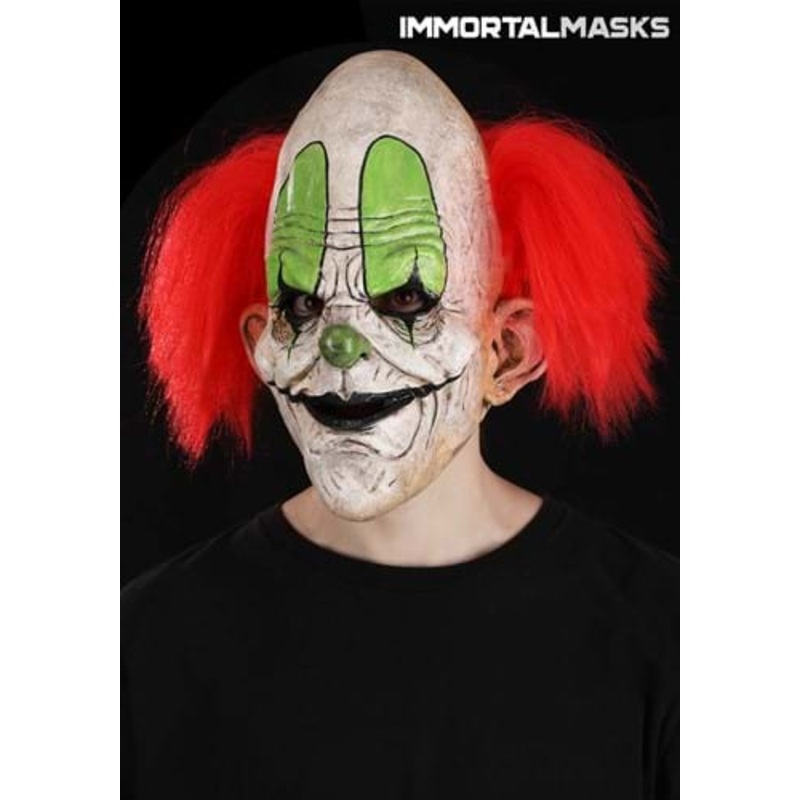 Adult Latex Gigglez The Clown Mask  - Officially Licensed Immortal Masks Standard
