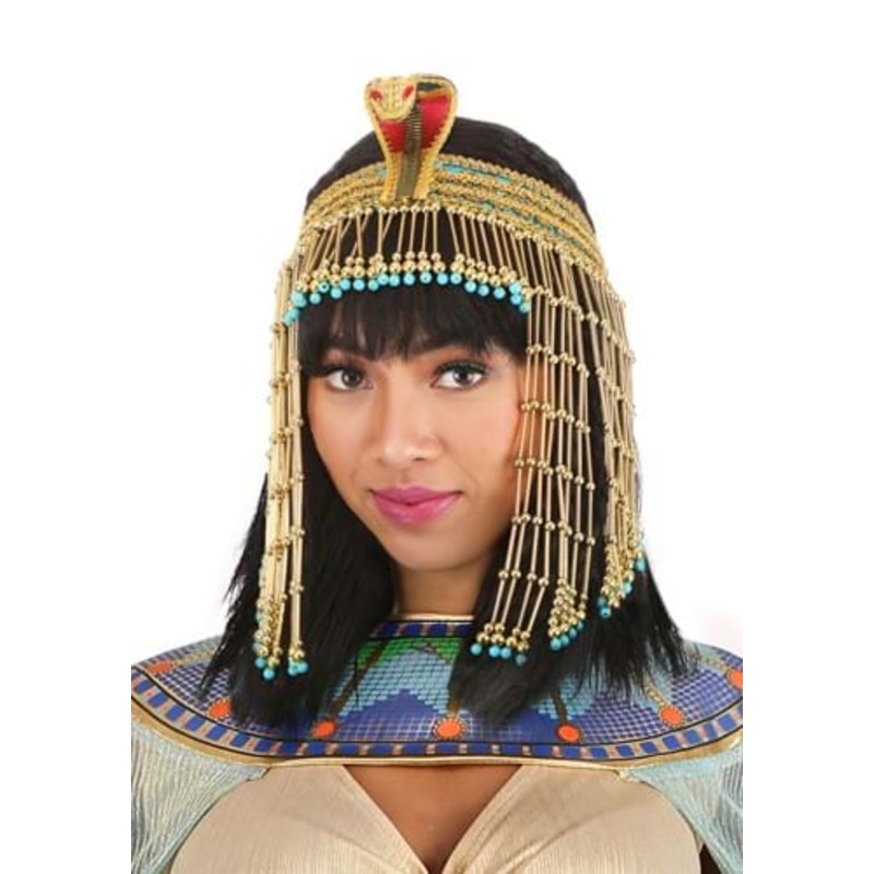 Cleopatra Beaded Snake Costume Head band Standard