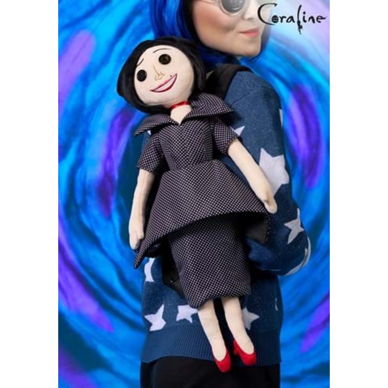 Coraline Plush Other Mother Backpack Standard