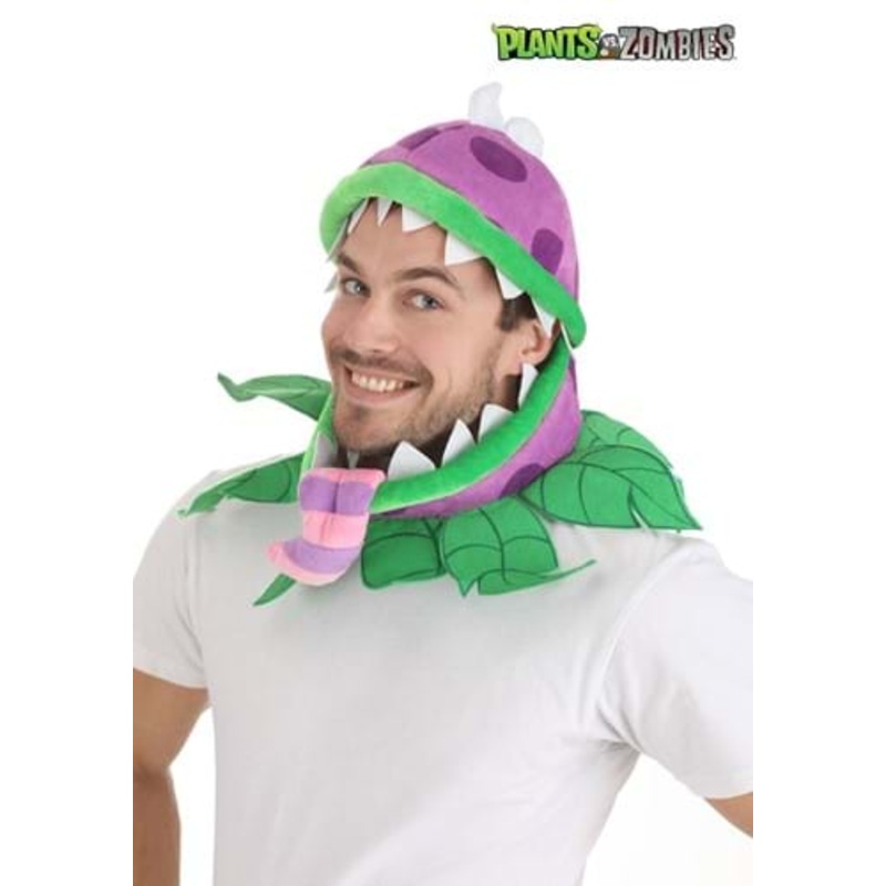 Plants Vs Zombies Chomper Jawesome Costume Hat Standard