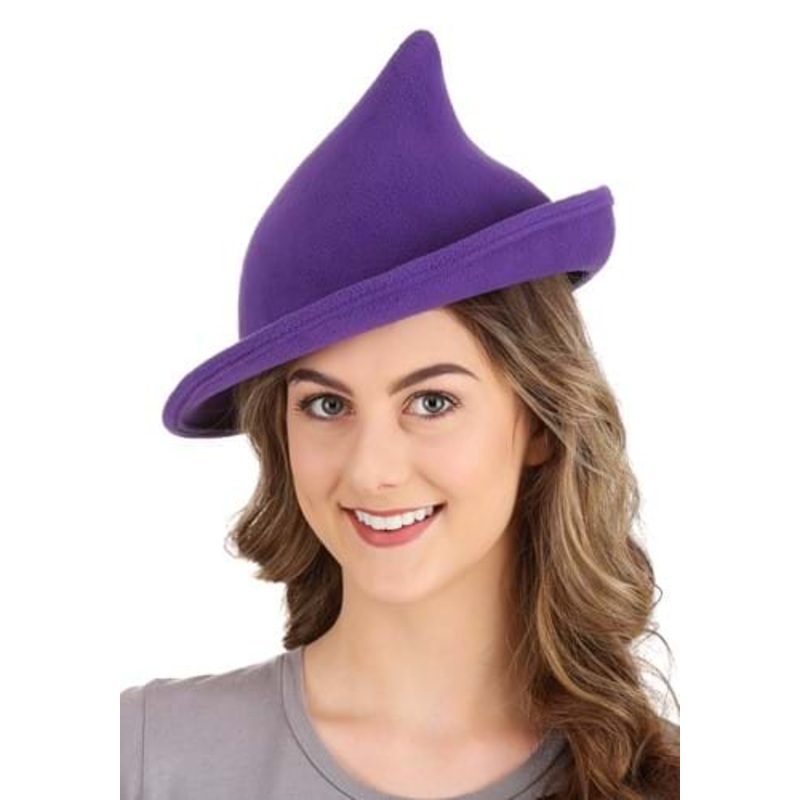 Purple Modern Witch Costume Hat  Standard