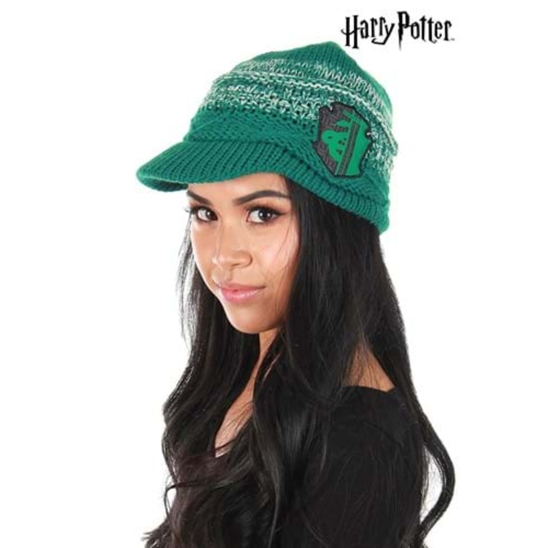 Slytherin Harry Potter Knit Brim Cap Standard