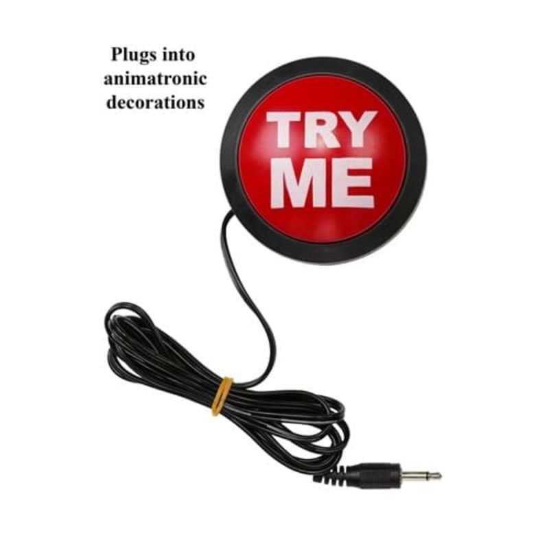 Try Me Button Animatronic Prop Standard