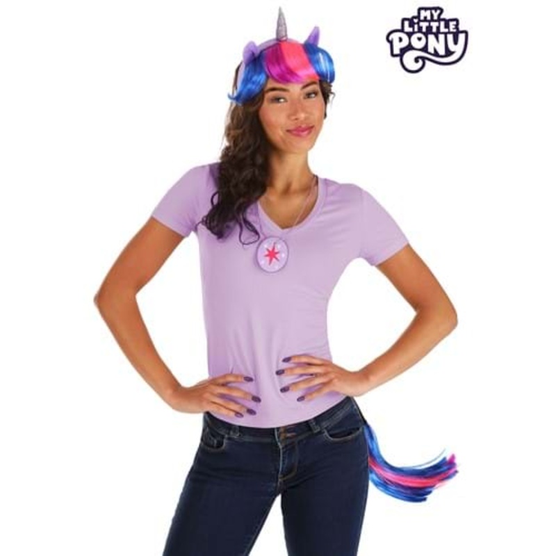 Twilight Sparkle Headband Tail & Cutie Mark Costume Accessory Kit Standard