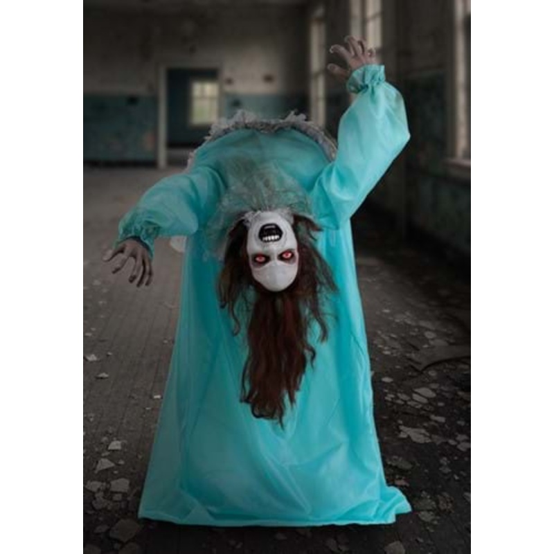 3.25FT Spider Walk Sadie the Broken Lady Animated Decoration - Scream Saver Standard
