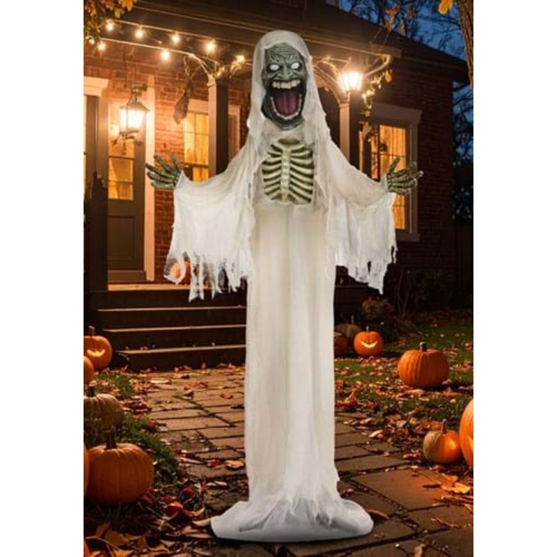 5.9FT Graveyard Ghost Animated Decoration - Scream Saver Standard