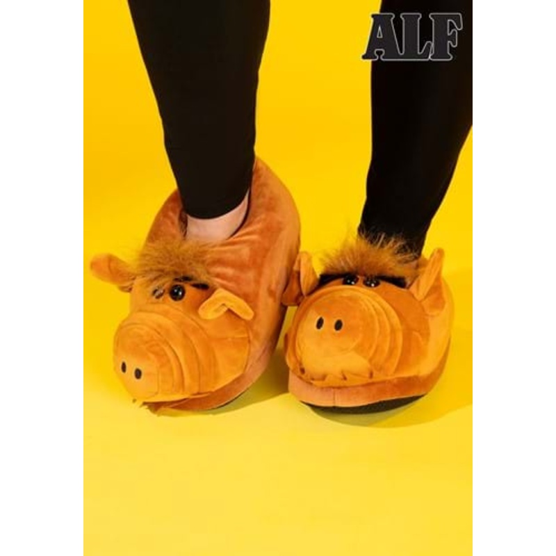 Alf Plush Adult Slippers Small/Medium