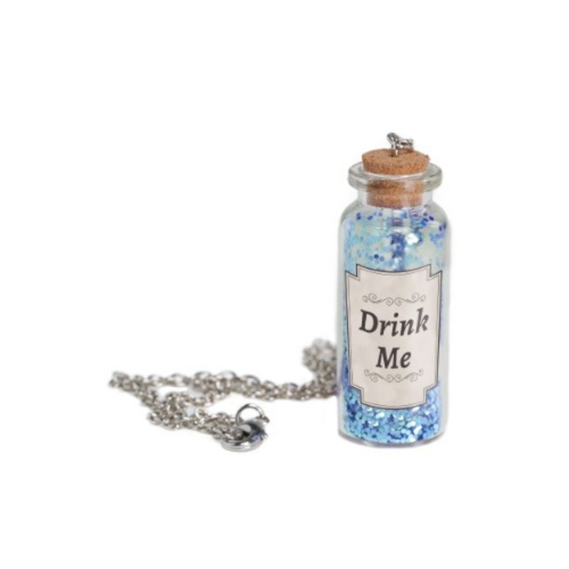 Alice Potion Bottle Necklace Accessory Standard