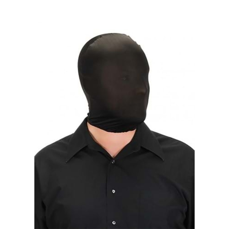 Costume Black Headsock Accessory Standard