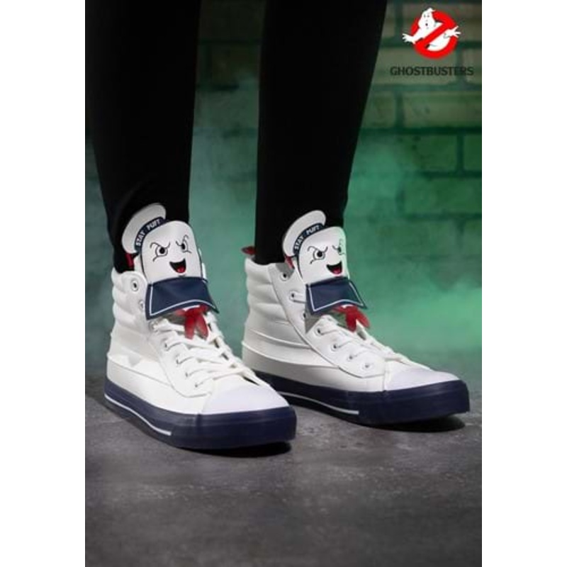 Ghostbusters Stay Puft Marshmallow Man Adult Shoes Size 6