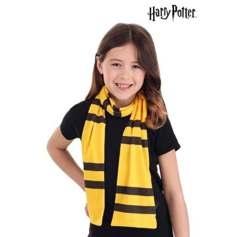 Harry Potter Hufflepuff Printed Scarf for Kids Standard