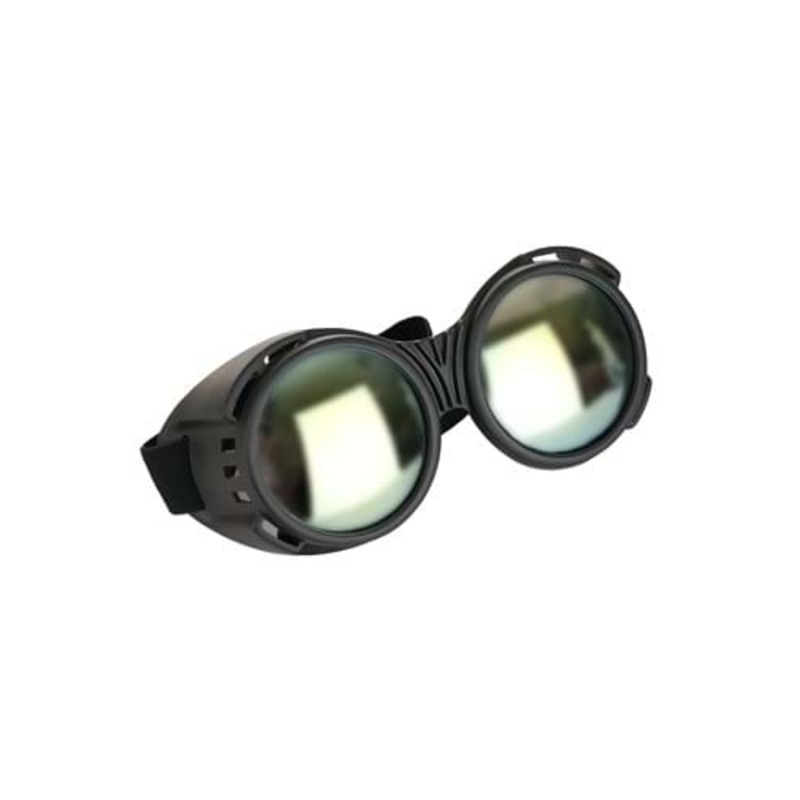 Industrial Black/Mirror Goggles Standard