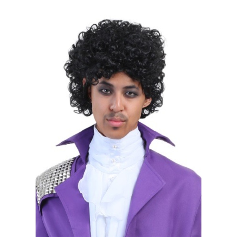 Men's Purple Rock Legend Wig Standard