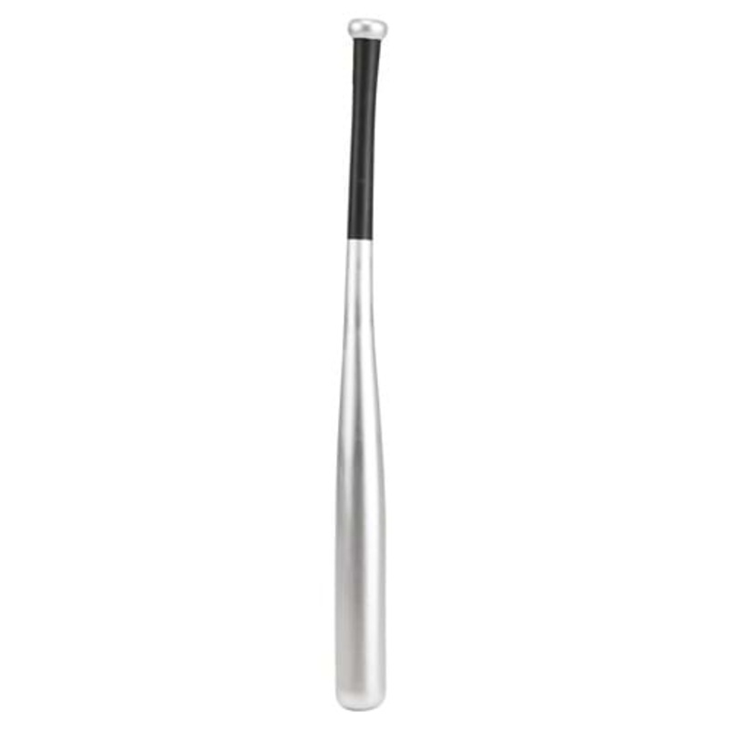 Metal Look Plastic Baseball Bat for Adults Standard