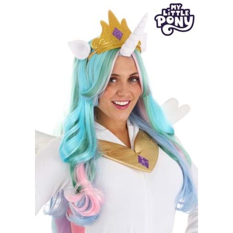 My Little Pony Princess Celestia Wig for Women Standard