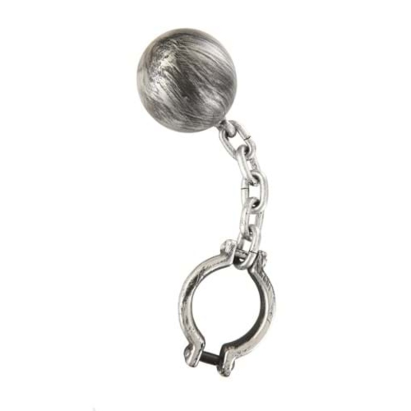 Prisoner Ball and Chain Costume Prop Standard