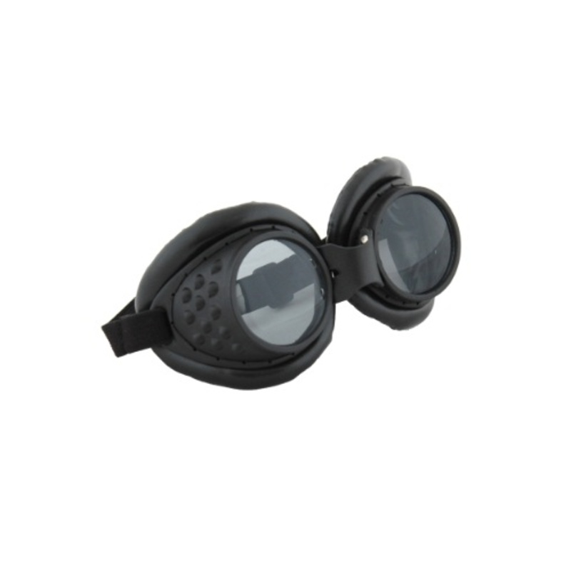 Radioactive Aviator Black Goggles Standard