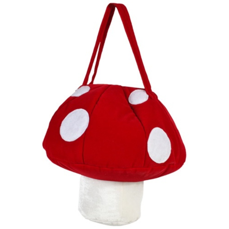 Red Mushroom Plush Bag Standard