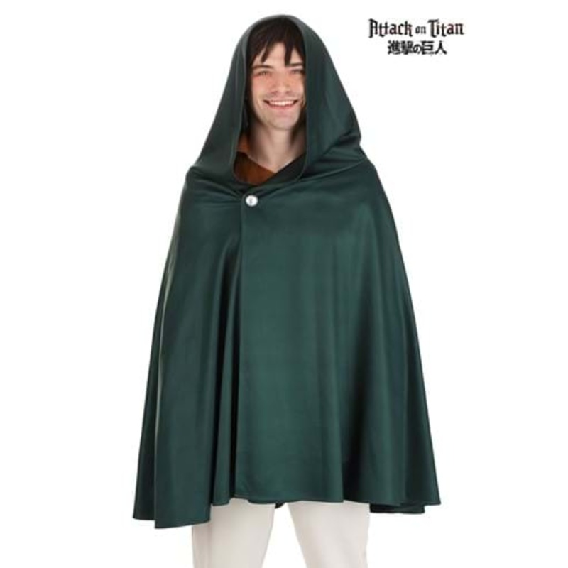 Scout Attack on Titan Costume Cloak for Adults Standard