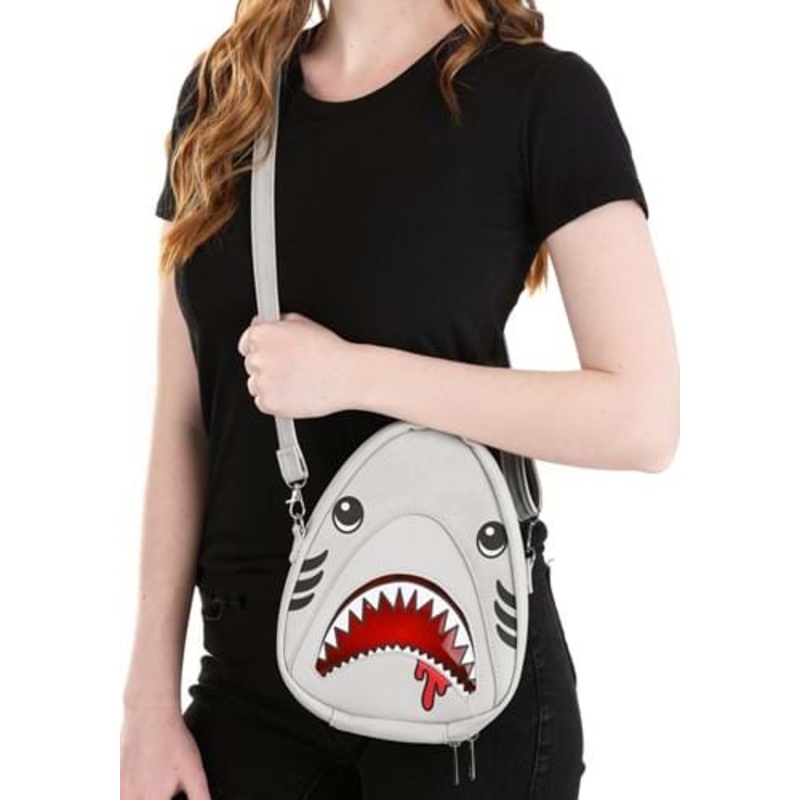 Shark Attack Crossbody Purse Standard