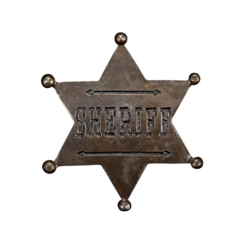 Sheriff Bronze Badge Standard