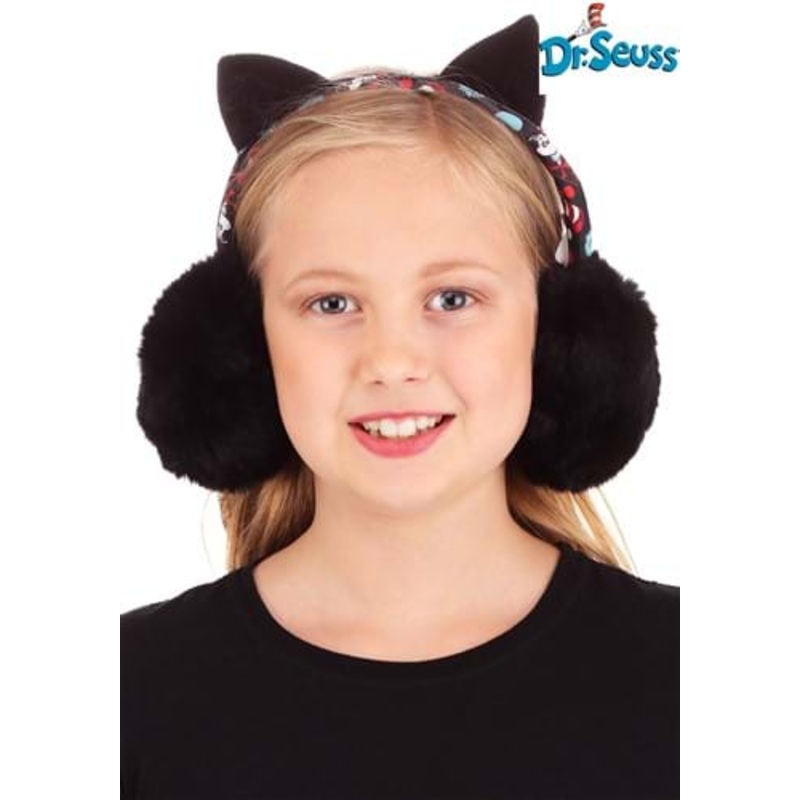 The Cat in the Hat - Adjustable Earmuffs Costume Standard
